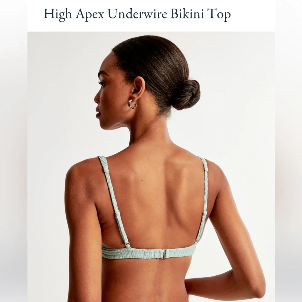 Abercrombie and Fitch High Apex Bikini Top - Picture 2 of 5